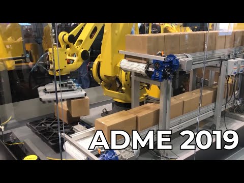 ADME 2019 | Advanced Manufacturing Design  Expo |  Some Cool Industrial Robots