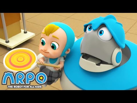 Arpo the Robot | SUPERMARKET DISASTER | Baby Videos | Funny Cartoons for Kids | Arpo and Daniel