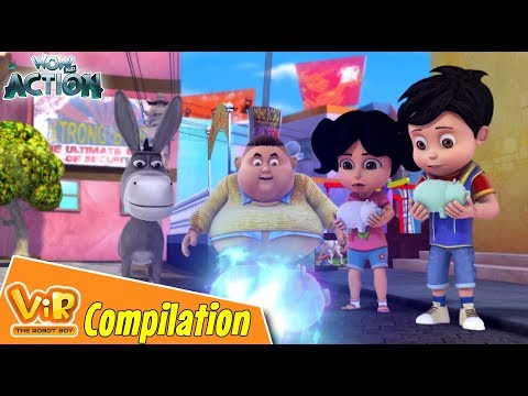 Best Episodes Of Vir The Robot Boy | Cartoon For Kids | Compilation 62 | Wow Kidz Action
