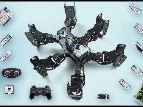 CR-6 Hexapod robot demo video