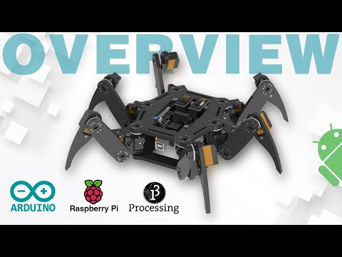 Freenove Hexapod Robot Kit for Arduino and Raspberry Pi [Overview]