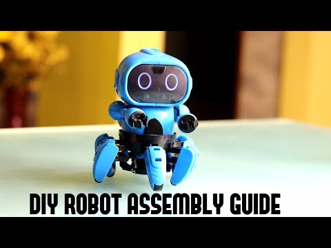 Gearbest hexapod robot video assembly guide