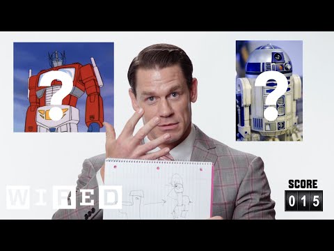 John Cena Guesses Famous Robots | WIRED