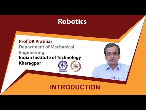 Robotics by Prof  D K Pratihar