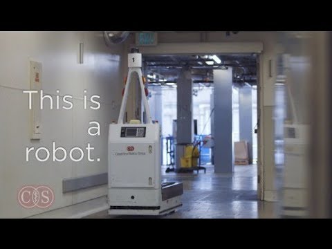 Robots Deliver Lifesaving Medical Supplies | Cedars-Sinai