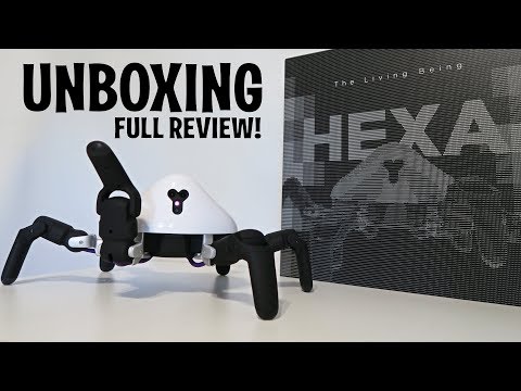 UNBOXING & LETS PLAY – HEXA the all-terrain SMART hexapod ROBOT – by Vincross (FULL REVIEW!)