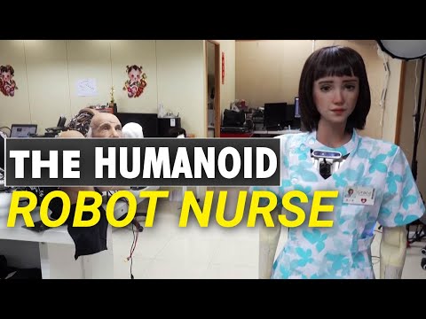 Meet Grace, the healthcare robot COVID-19 created | Celebrity Humanoid Robot Sophia | Robot Nurse